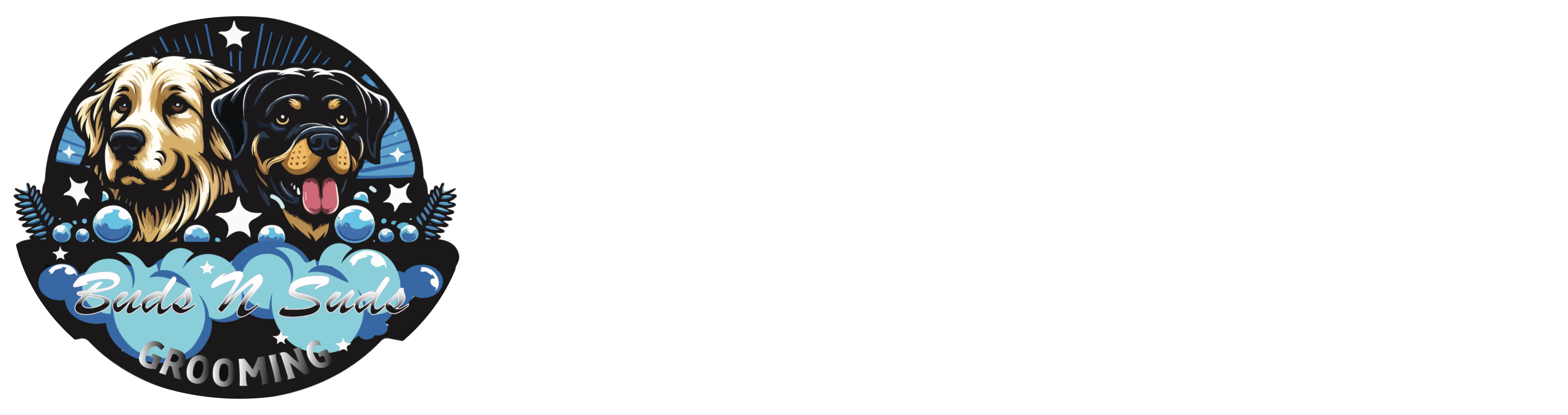 Bud's N Sud's Grooming Footer Logo